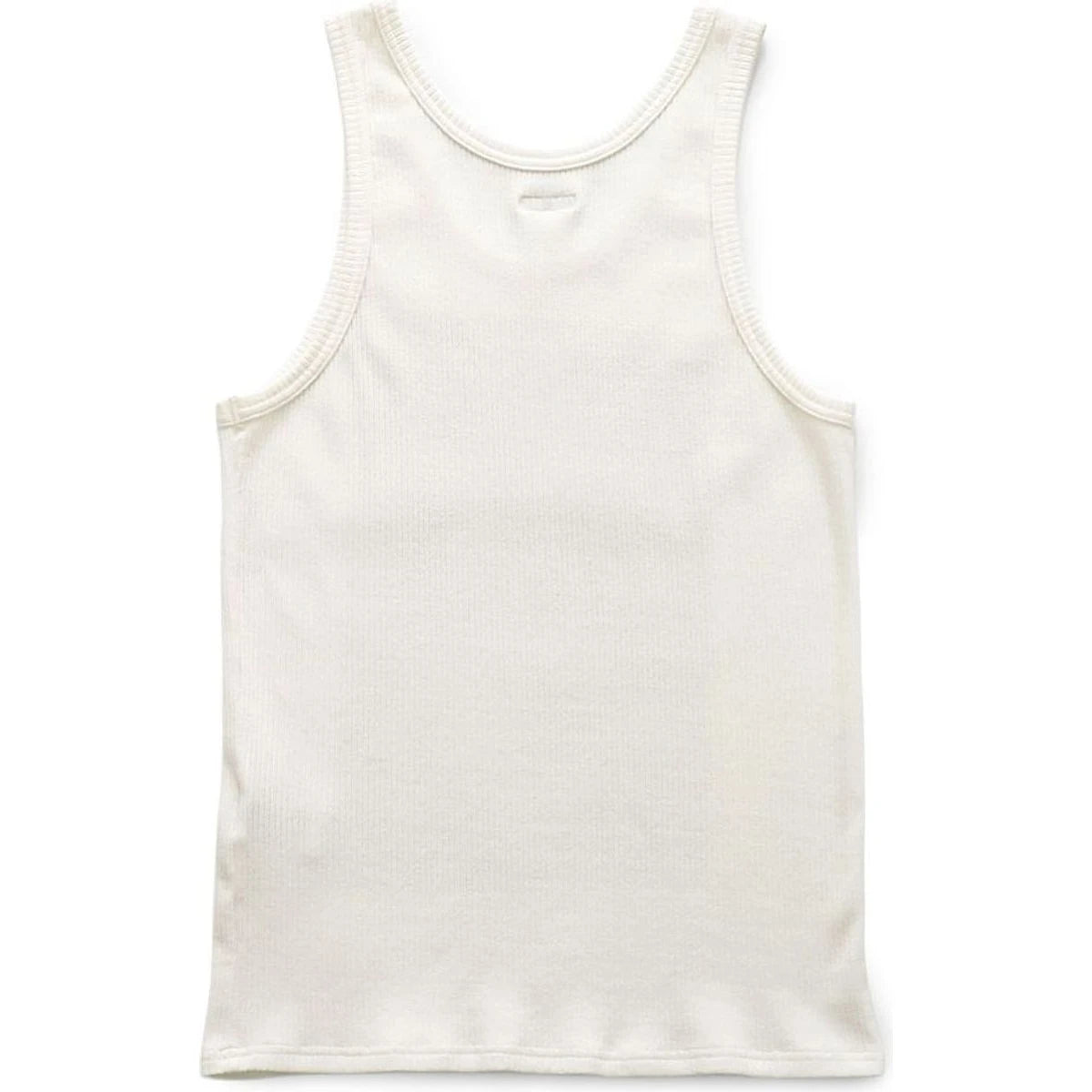 Kapital Stretch Rib Knit Tank Top (Gull Footprint)