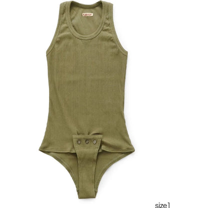 Kapital 60/2 Stretch Rib Knit Swim Tank Top