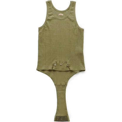 Kapital 60/2 Stretch Rib Knit Swim Tank Top