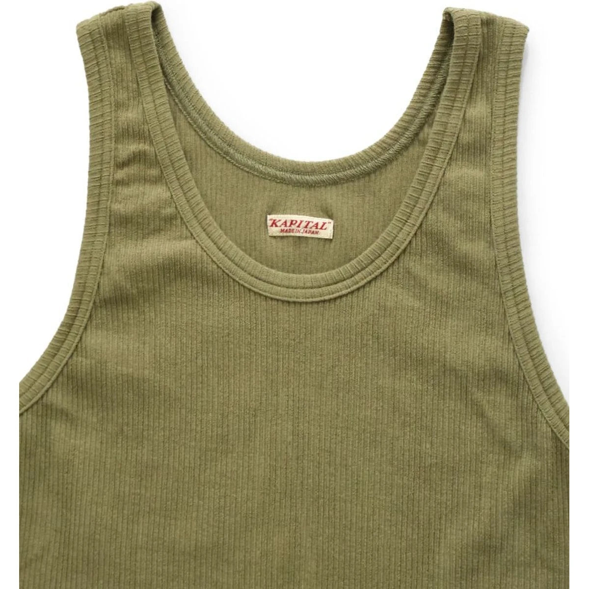 Kapital 60/2 Stretch Rib Knit Swim Tank Top