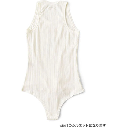 Kapital Random Stretch Rib Knit Swim Tank Top (Peckish Dock Tag Print)