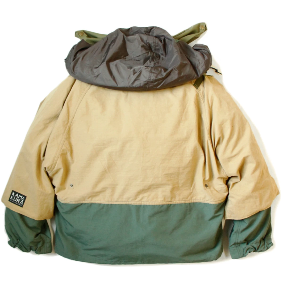 Kapital 60/40 Cross x Ripstop Military KAMAKURA Anorak Jacket | CO