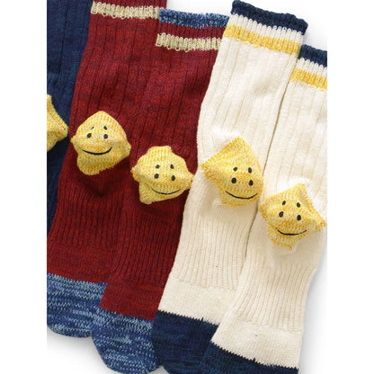 Kapital 60 Ivy Rainbowy Happy Heel Hold Socks