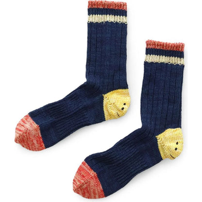 Kapital 60 Ivy Rainbowy Happy Heel Hold Socks
