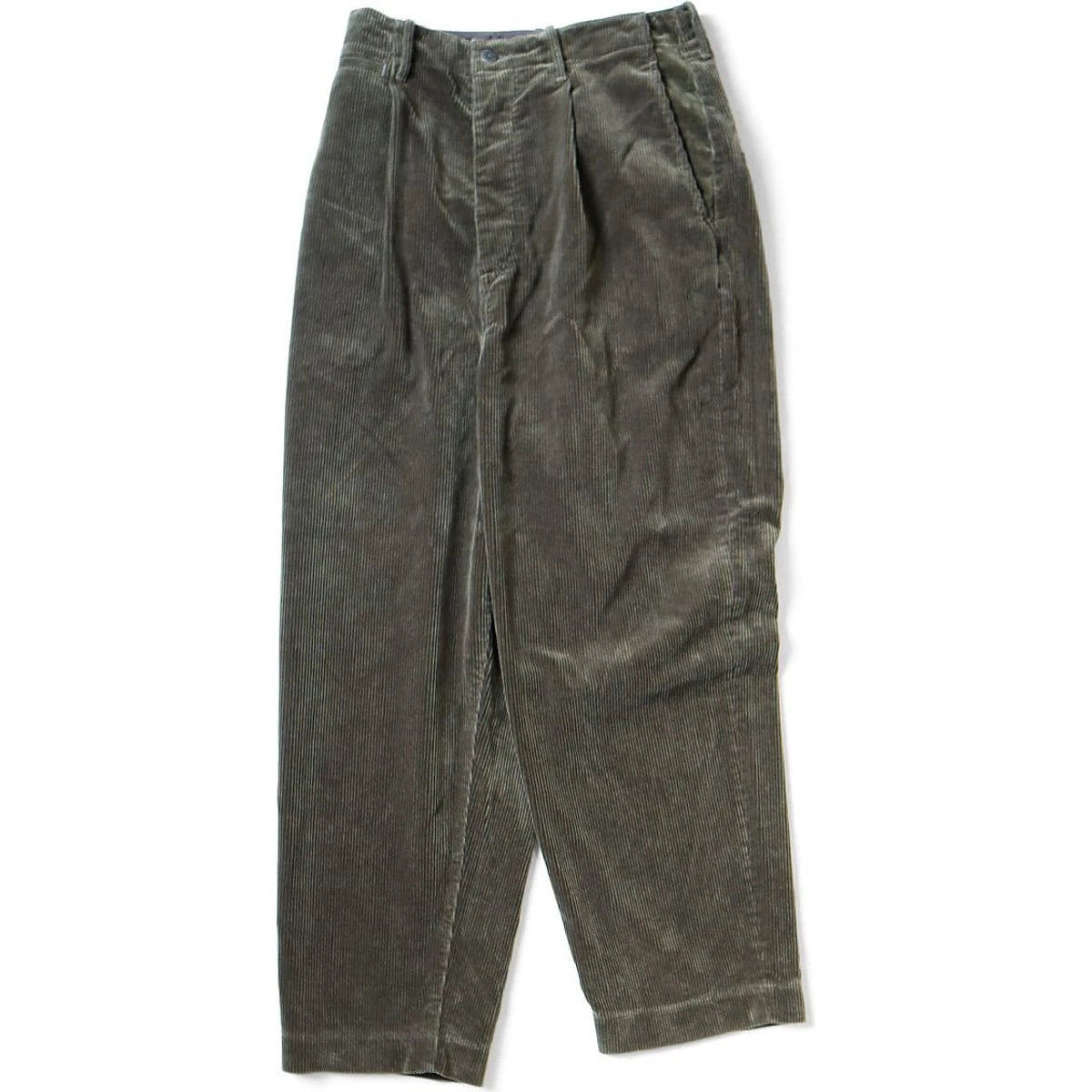 Kapital 7-Wale Corduroy High Waisted Nime Pants