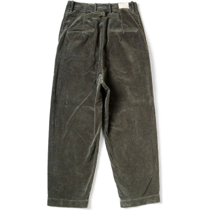 Kapital 7-Wale Corduroy High Waisted Nime Pants