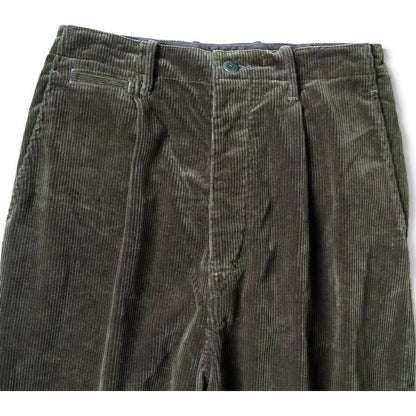 Kapital 7-Wale Corduroy High Waisted Nime Pants