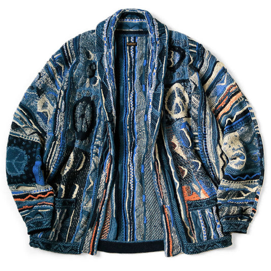 Kapital 7G Boro Gaudy Knit Cardigan