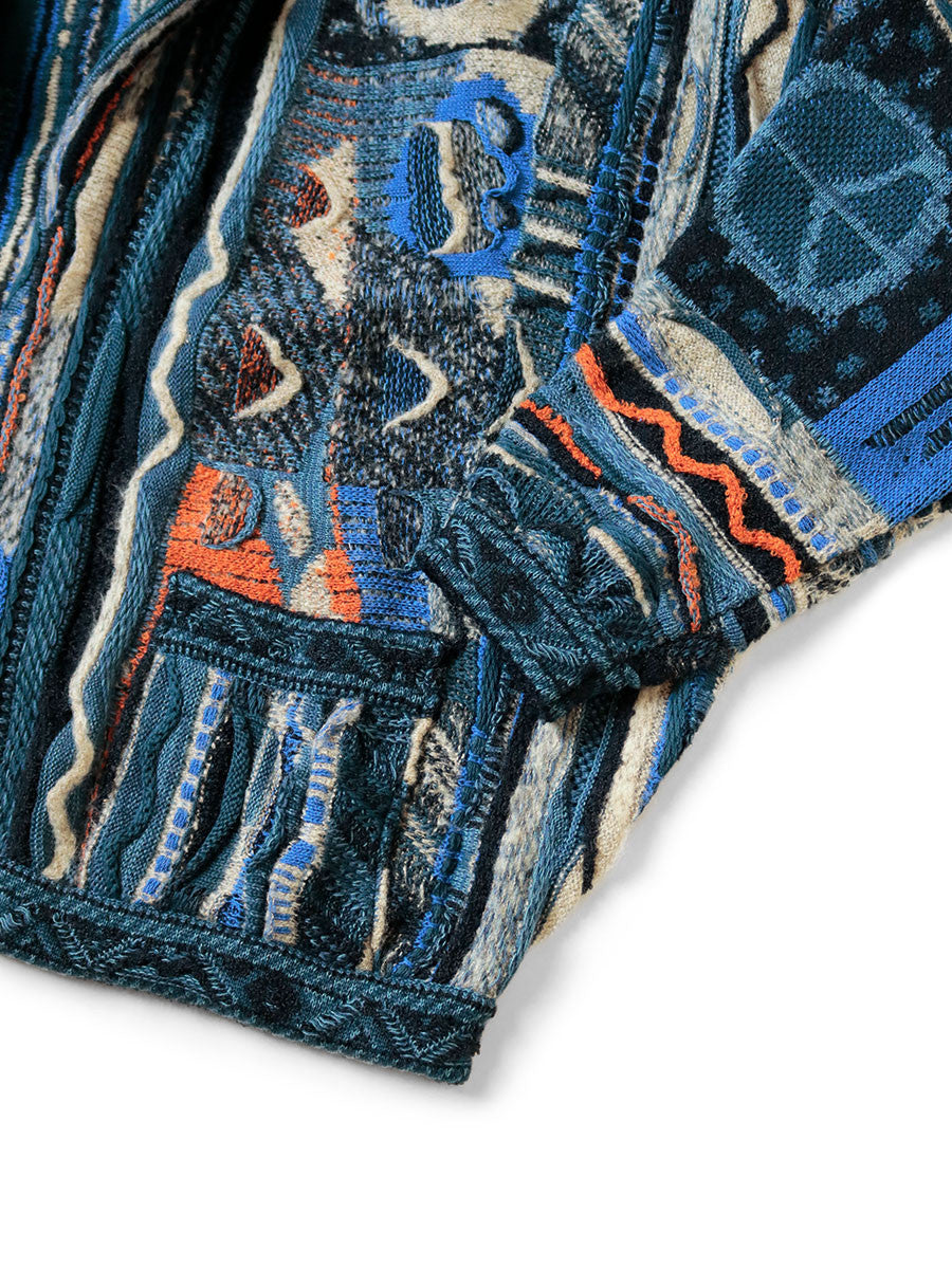 Kapital 7G Boro Gaudy Knit Cardigan