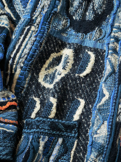 Kapital 7G Boro Gaudy Knit Cardigan