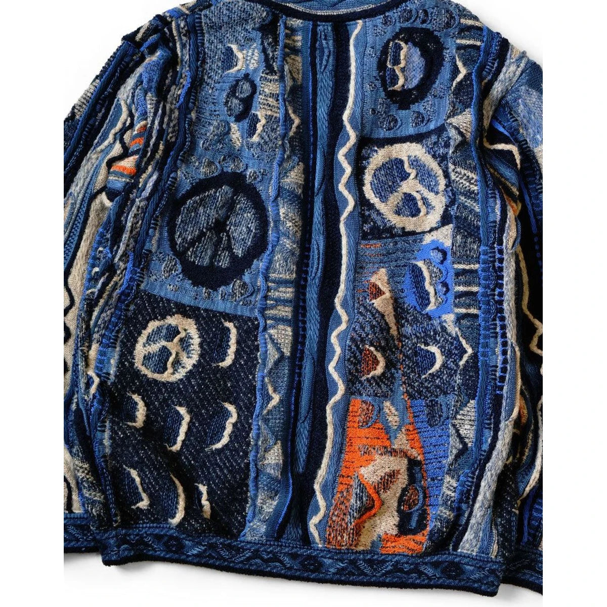 Kapital 7G Boro Gaudy Knit Cardigan