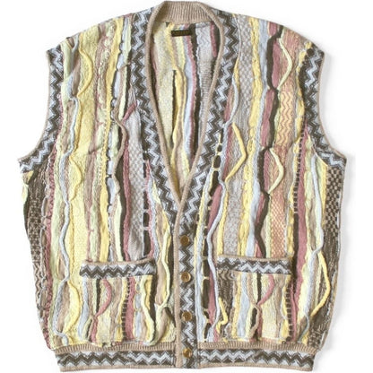 Kapital 7G Knit Gaudy Dad's Vest
