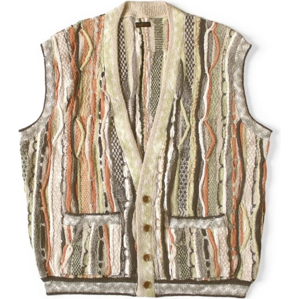 Kapital 7G Knit Gaudy Dad's Vest