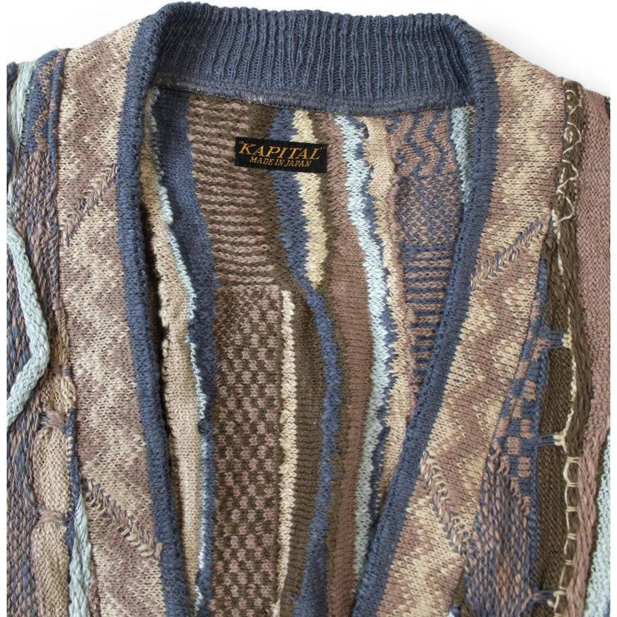 Kapital 7G Knit Gaudy Dad's Vest