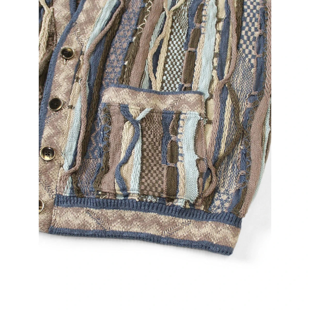 Kapital 7G Knit Gaudy Dad's Vest