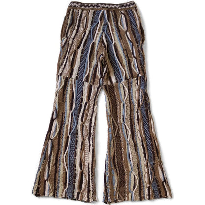 Kapital 7G Knit Gaudy Flared Pants