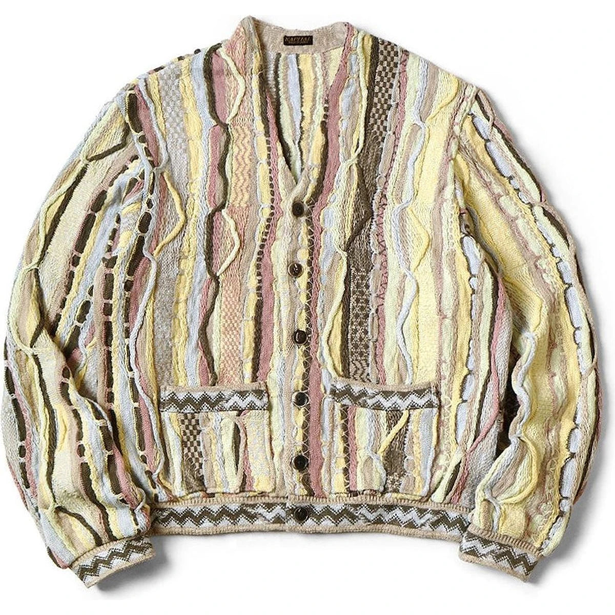 Kapital 7G Knit Gaudy Short Cardigan