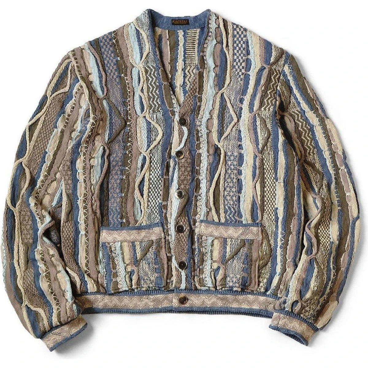 Kapital 7G Knit Gaudy Short Cardigan