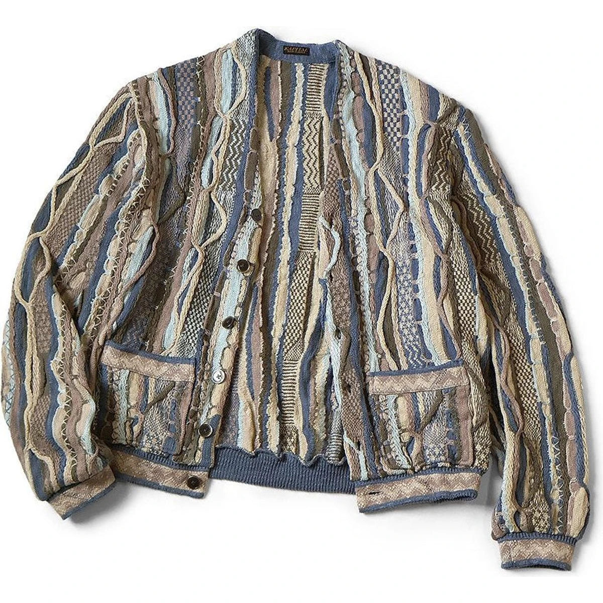 Kapital 7G Knit Gaudy Short Cardigan