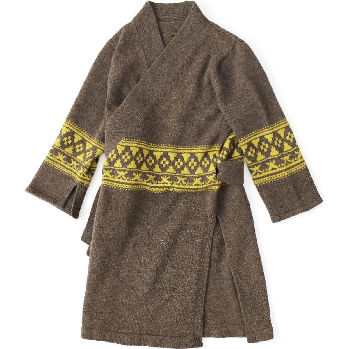 Kapital 7G Knit Lychee Wrap Cardigan