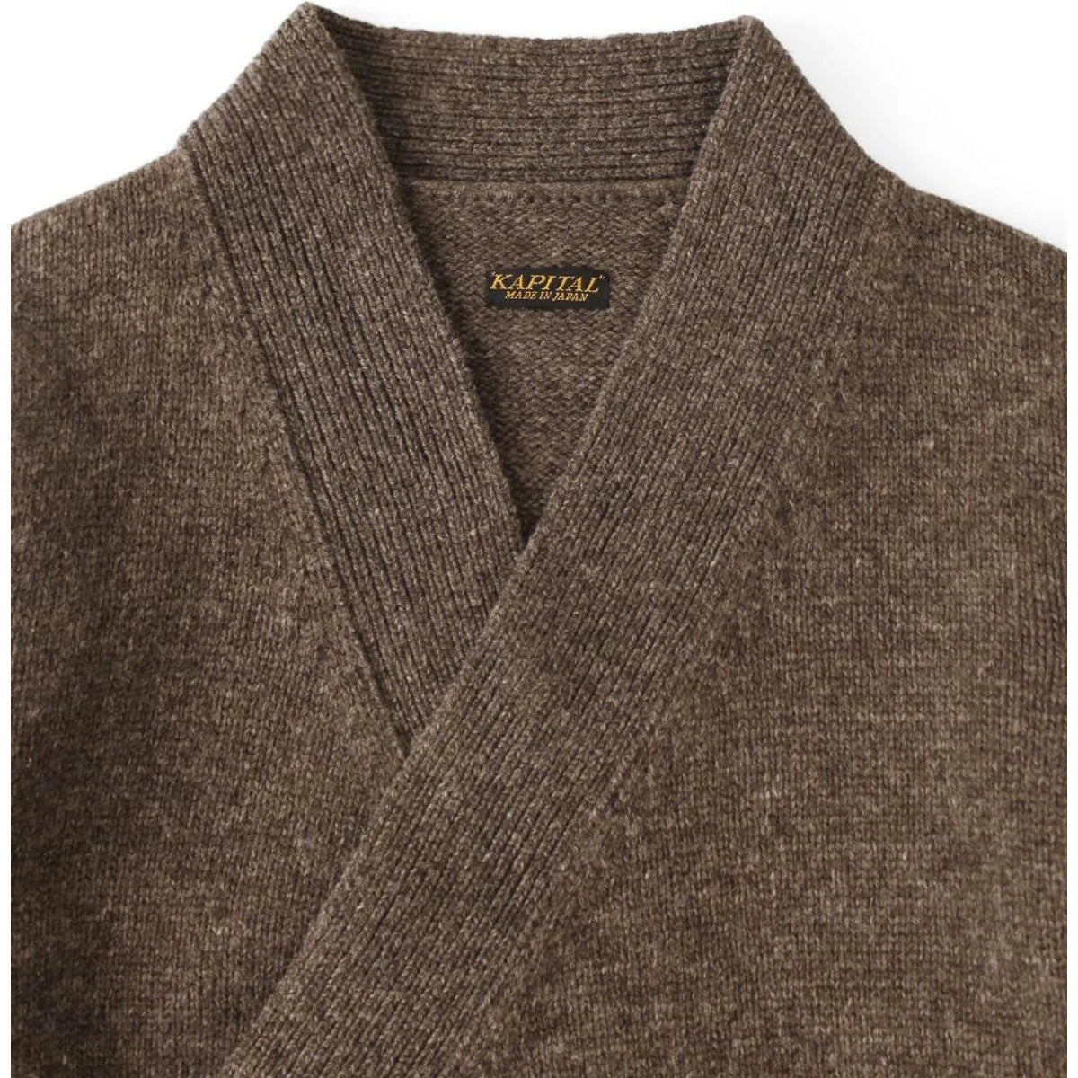 Kapital 7G Knit Lychee Wrap Cardigan