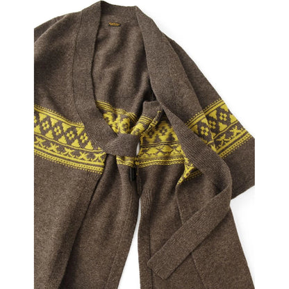 Kapital 7G Knit Lychee Wrap Cardigan