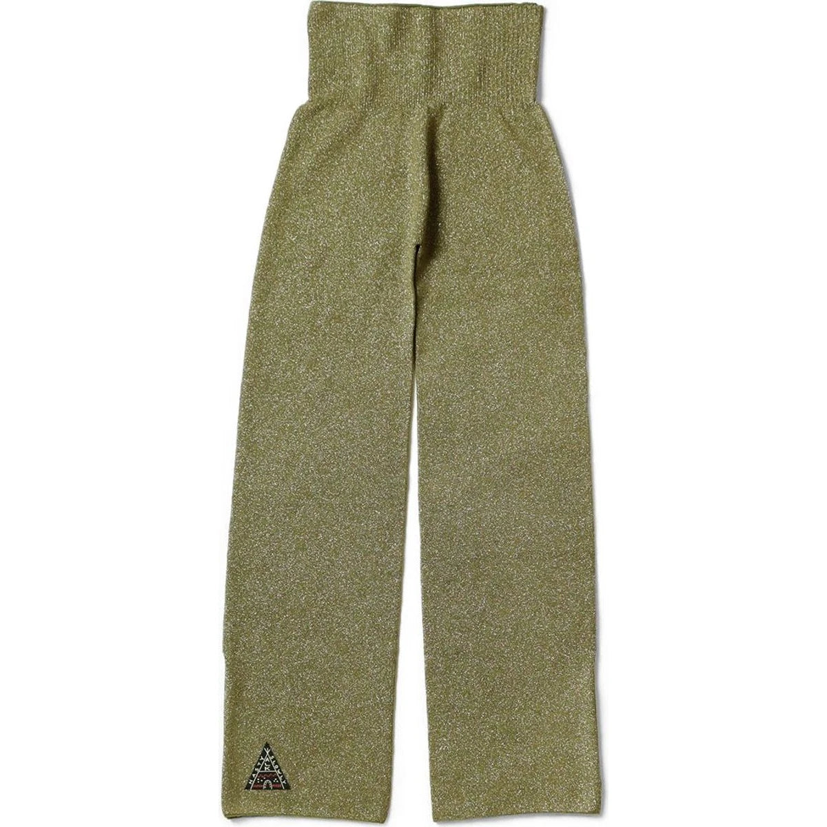 Kapital 7G Lame Yarn Slit Flare Leggings
