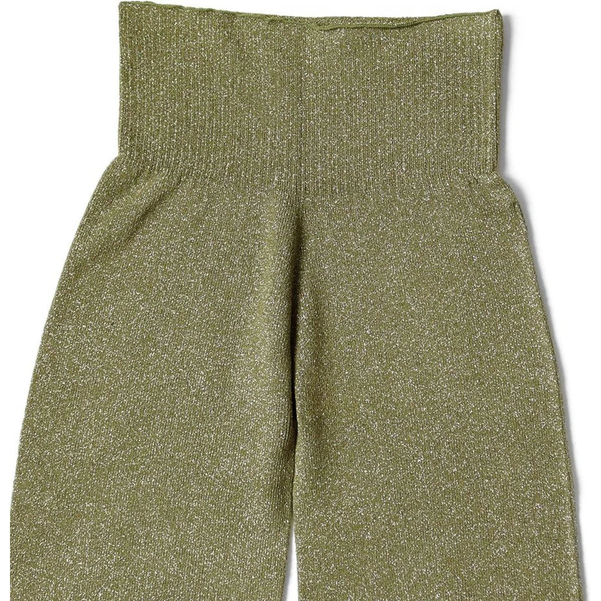 Kapital 7G Lame Yarn Slit Flare Leggings