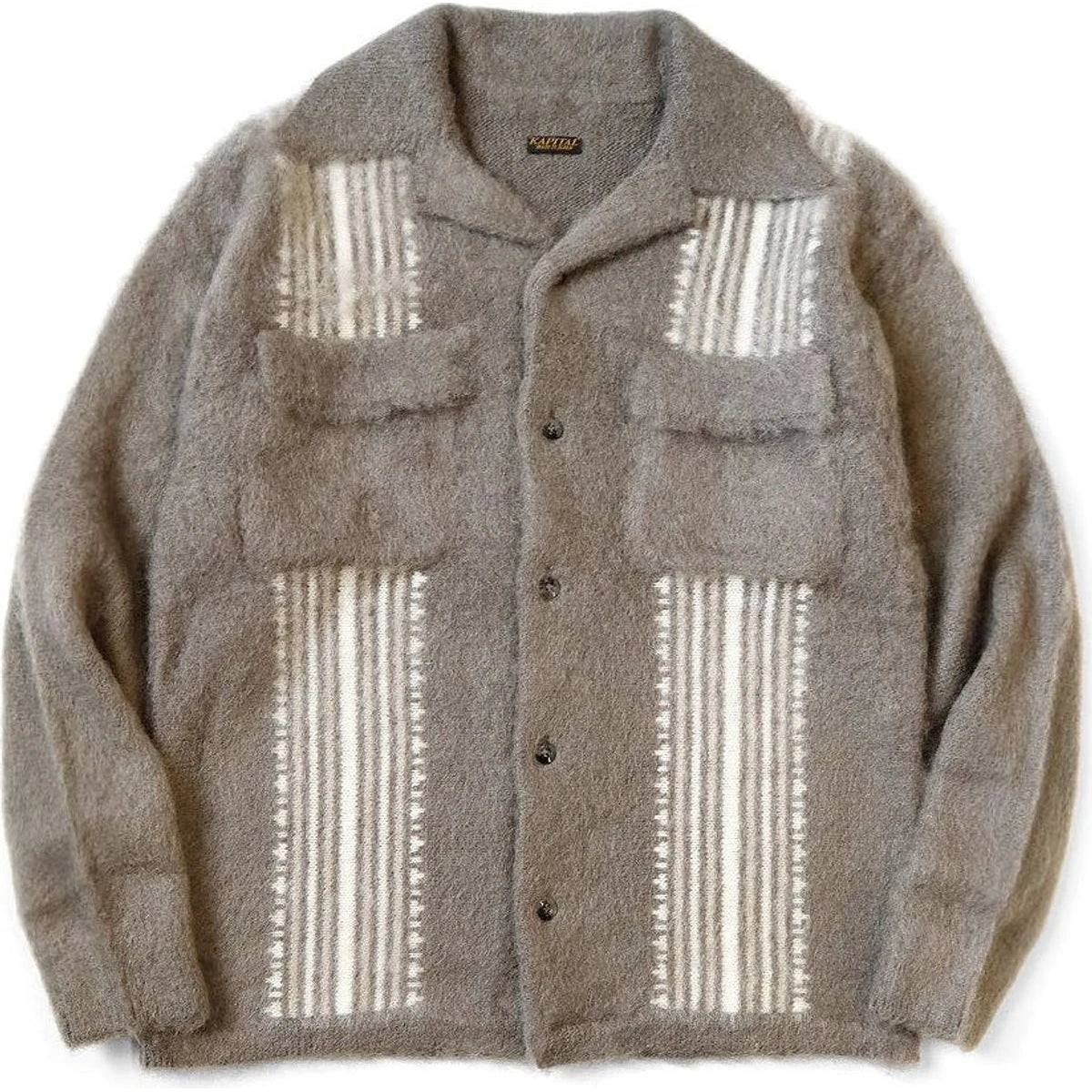 Kapital 7G Mohair Knit Board Shirt