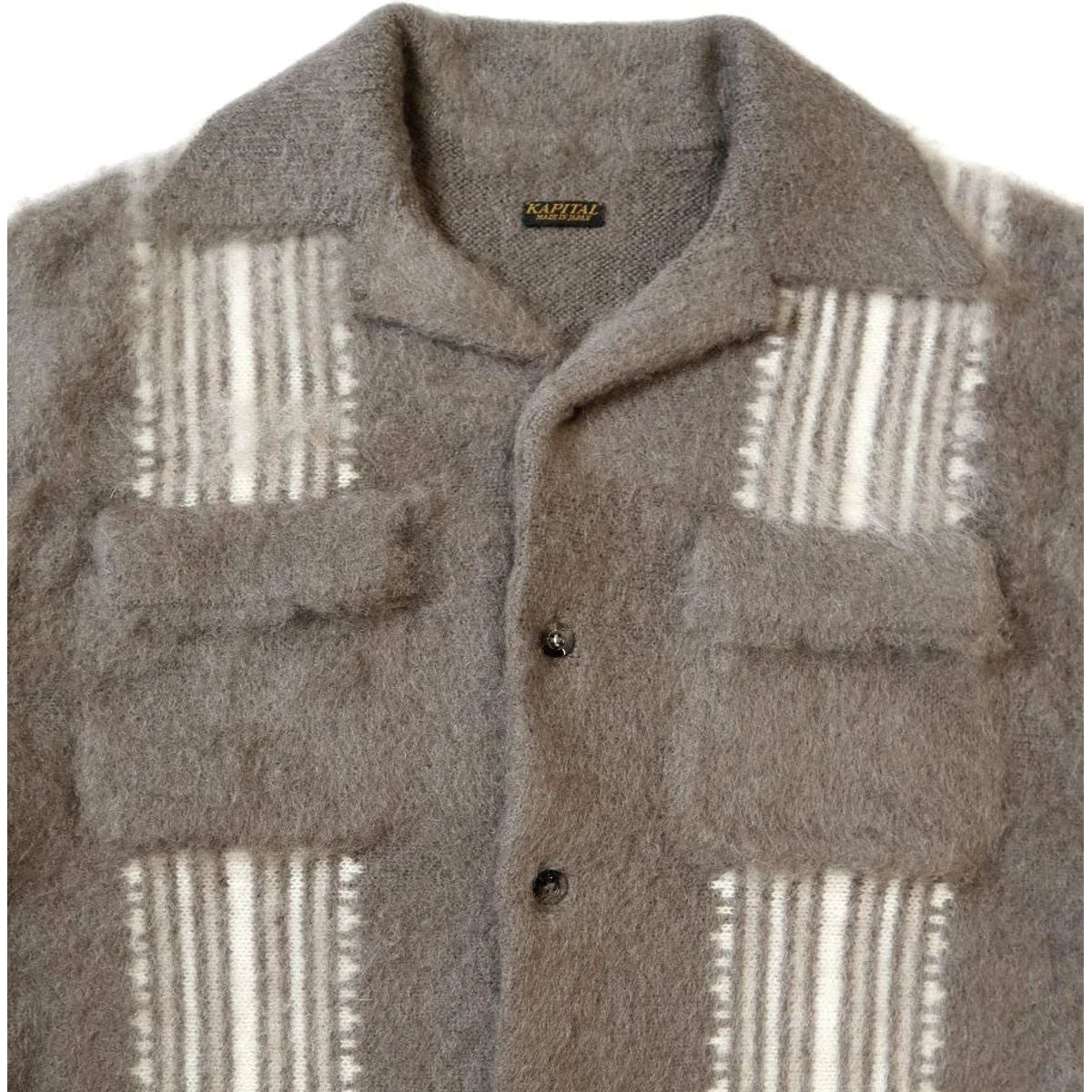 Kapital 7G Mohair Knit Board Shirt