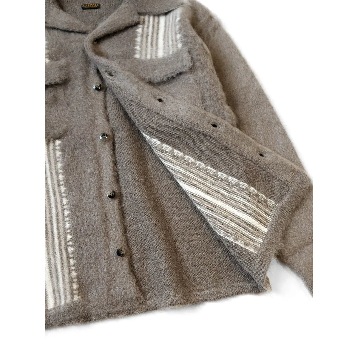 Kapital 7G Mohair Knit Board Shirt