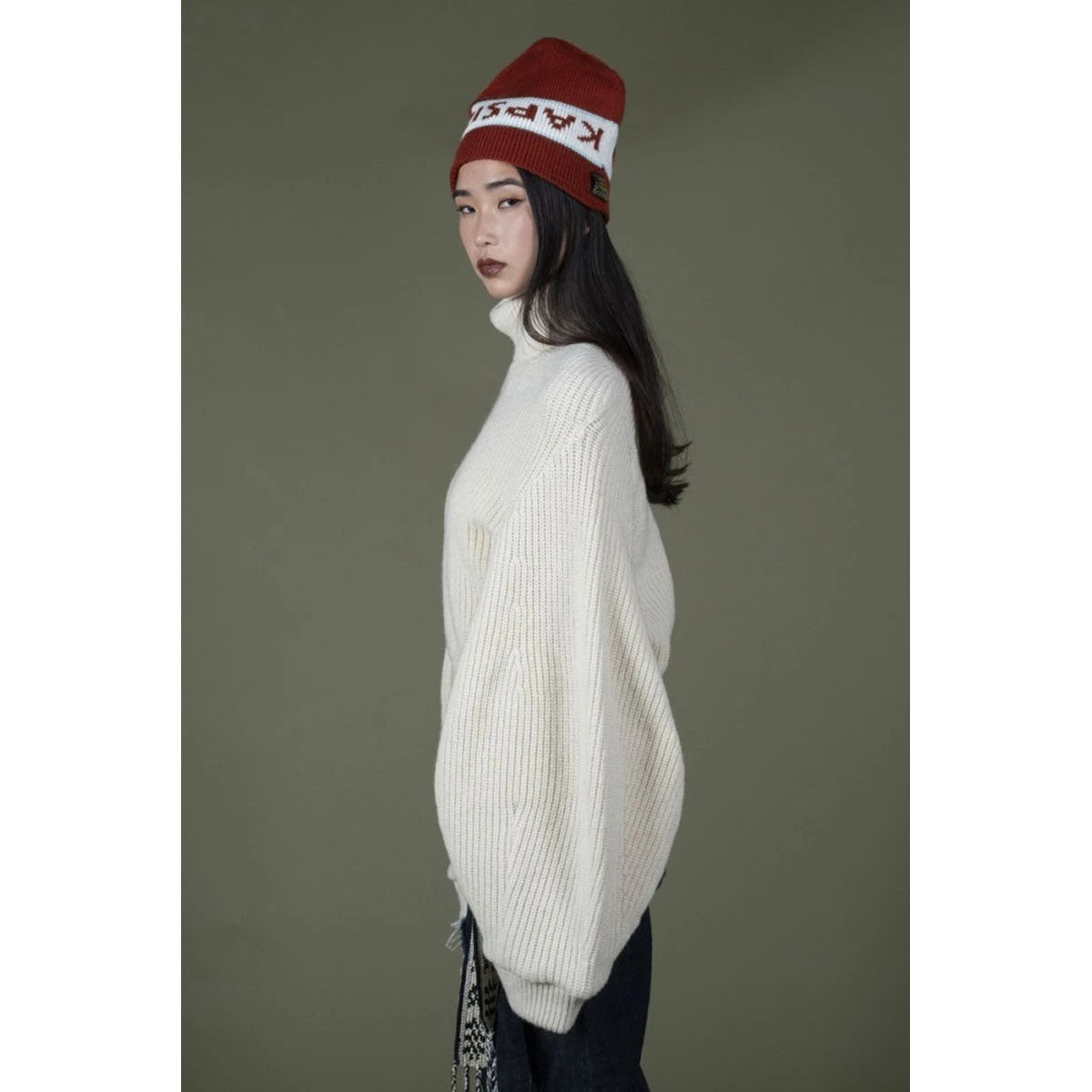 Kapital 7G Needle Punch Squid Knit Cap