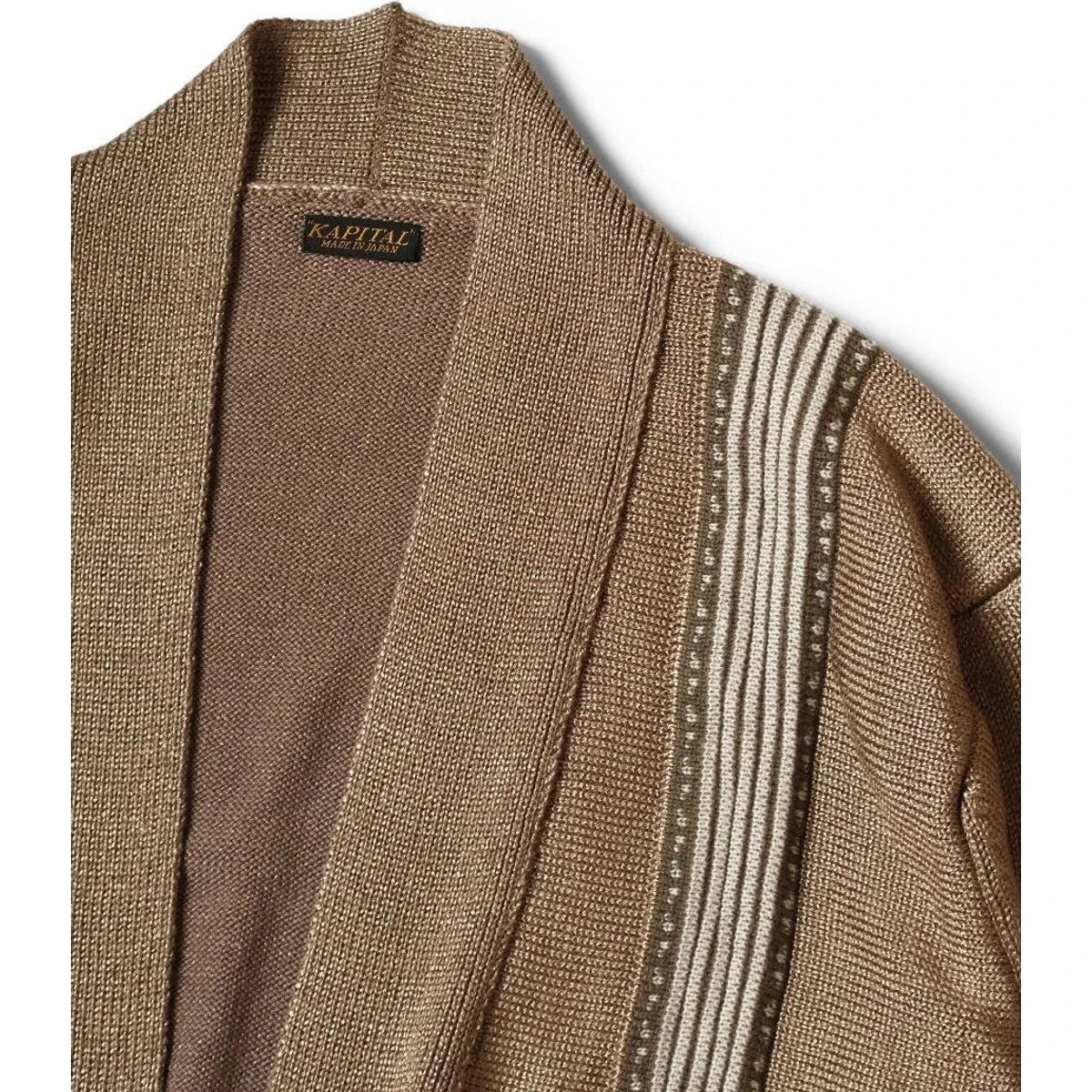 Kapital 7G Retro Striped Opera Cardigan