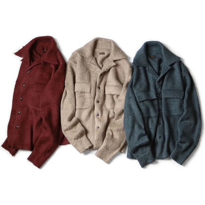 Kapital 7G Shaggy Knit Board Shirt