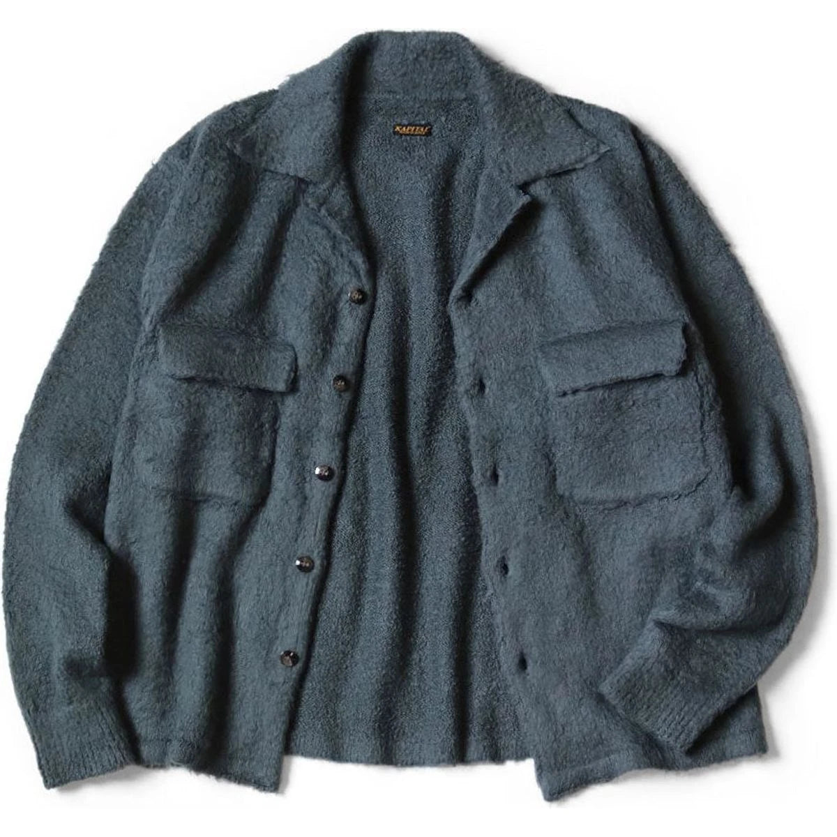 Kapital 7G Shaggy Knit Board Shirt
