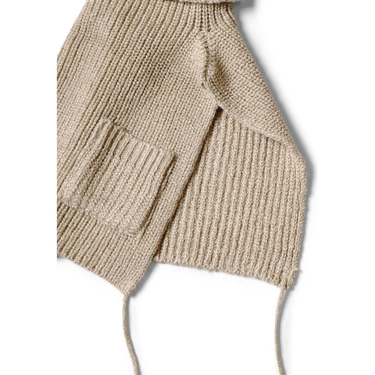 Kapital 7G Wool High Neck Bib Poncho