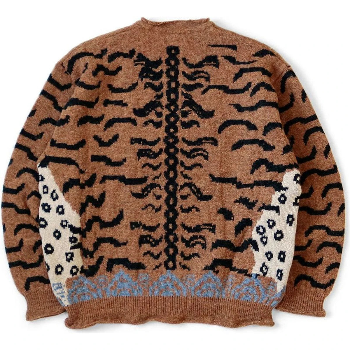 Kapital 7G Wool Nepal Tiger Crew Sweater