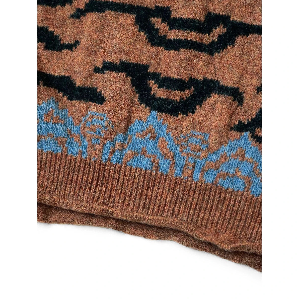 Kapital 7G Wool Nepal Tiger Crew Sweater