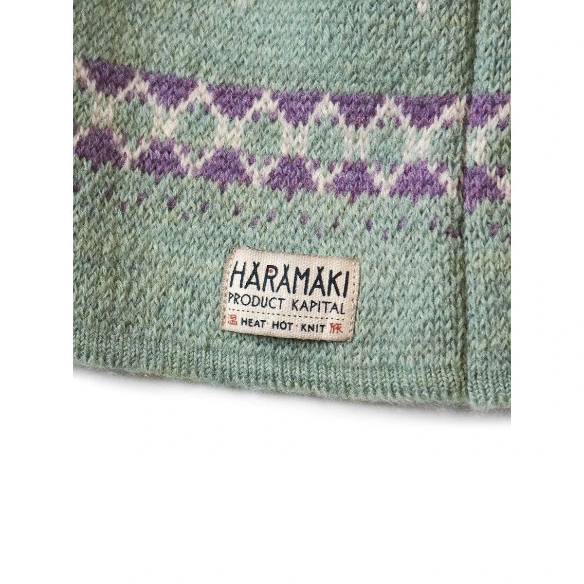 Kapital 7G Wool Snow Pattern Haramaki Multiroll