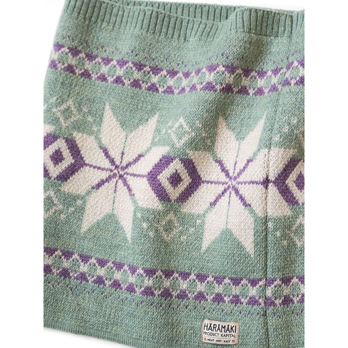 Kapital 7G Wool Snow Pattern Haramaki Multiroll