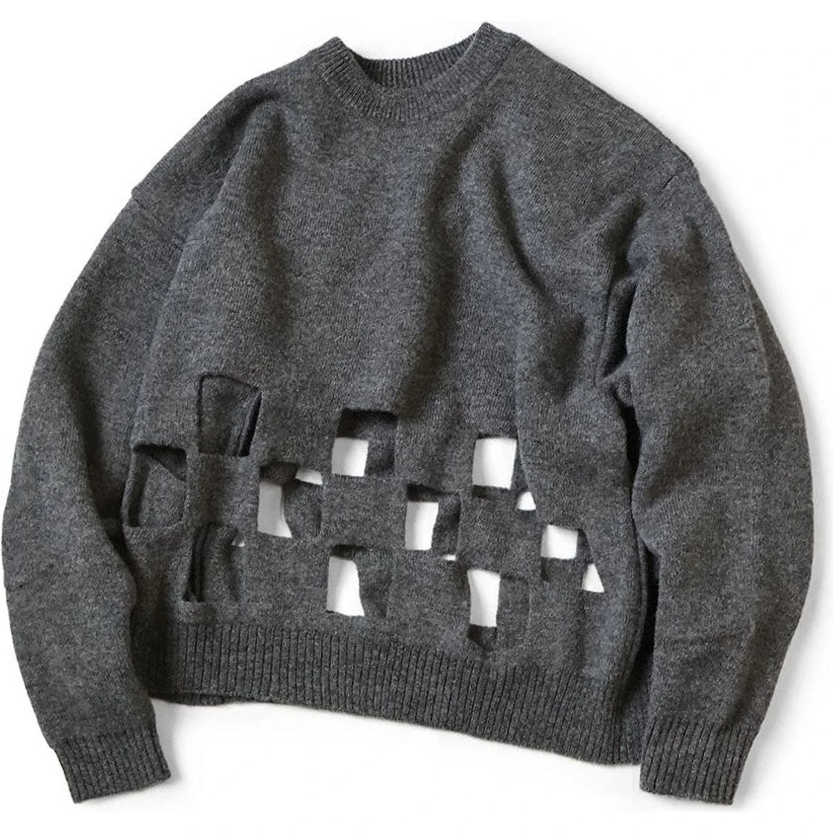 Kapital 7G Wool Windbreaker Big Crew Sweater