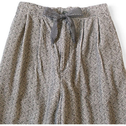 Kapital 8-Wale Corduroy Dawson-Stripe Pattern Easy Trousers