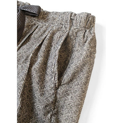 Kapital 8-Wale Corduroy Dawson-Stripe Pattern Easy Trousers