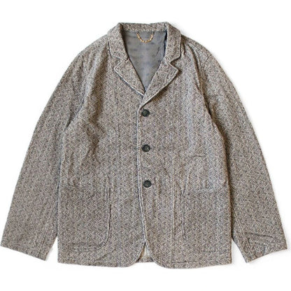Kapital 8-Wale Corduroy Dawson-Stripe Pattern Hospital Jacket