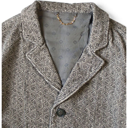 Kapital 8-Wale Corduroy Dawson-Stripe Pattern Hospital Jacket