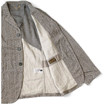 Kapital 8-Wale Corduroy Dawson-Stripe Pattern Hospital Jacket