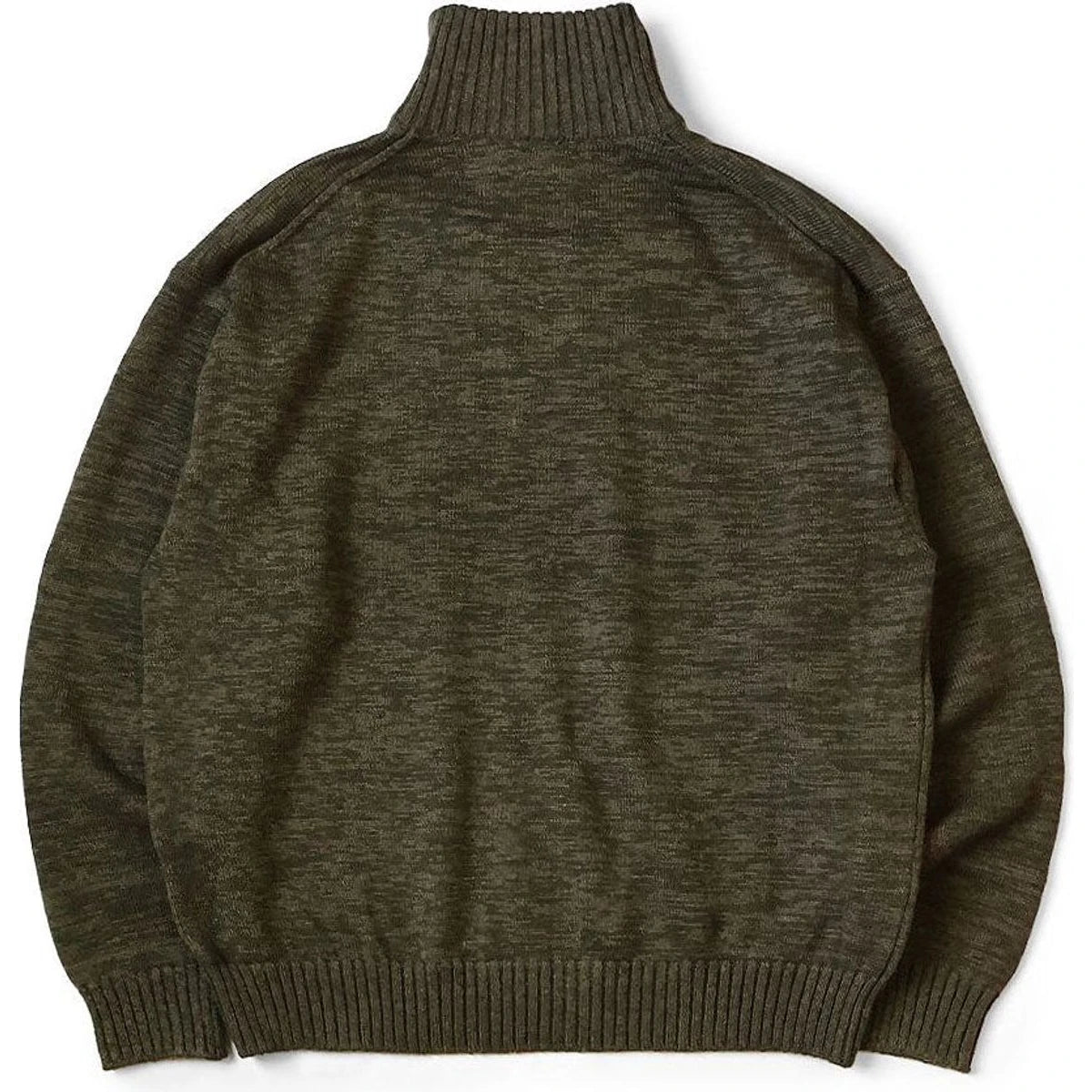 Kapital 8G Cotton Wool Nickel 4 Quarter Zip Sweater
