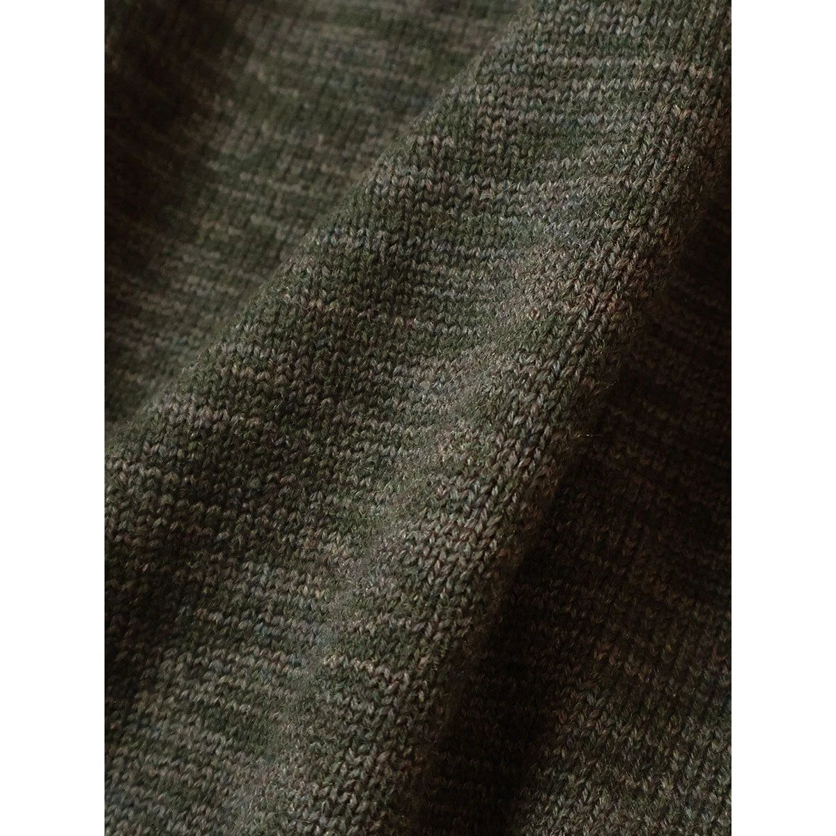 Kapital 8G Cotton Wool Nickel 4 Quarter Zip Sweater