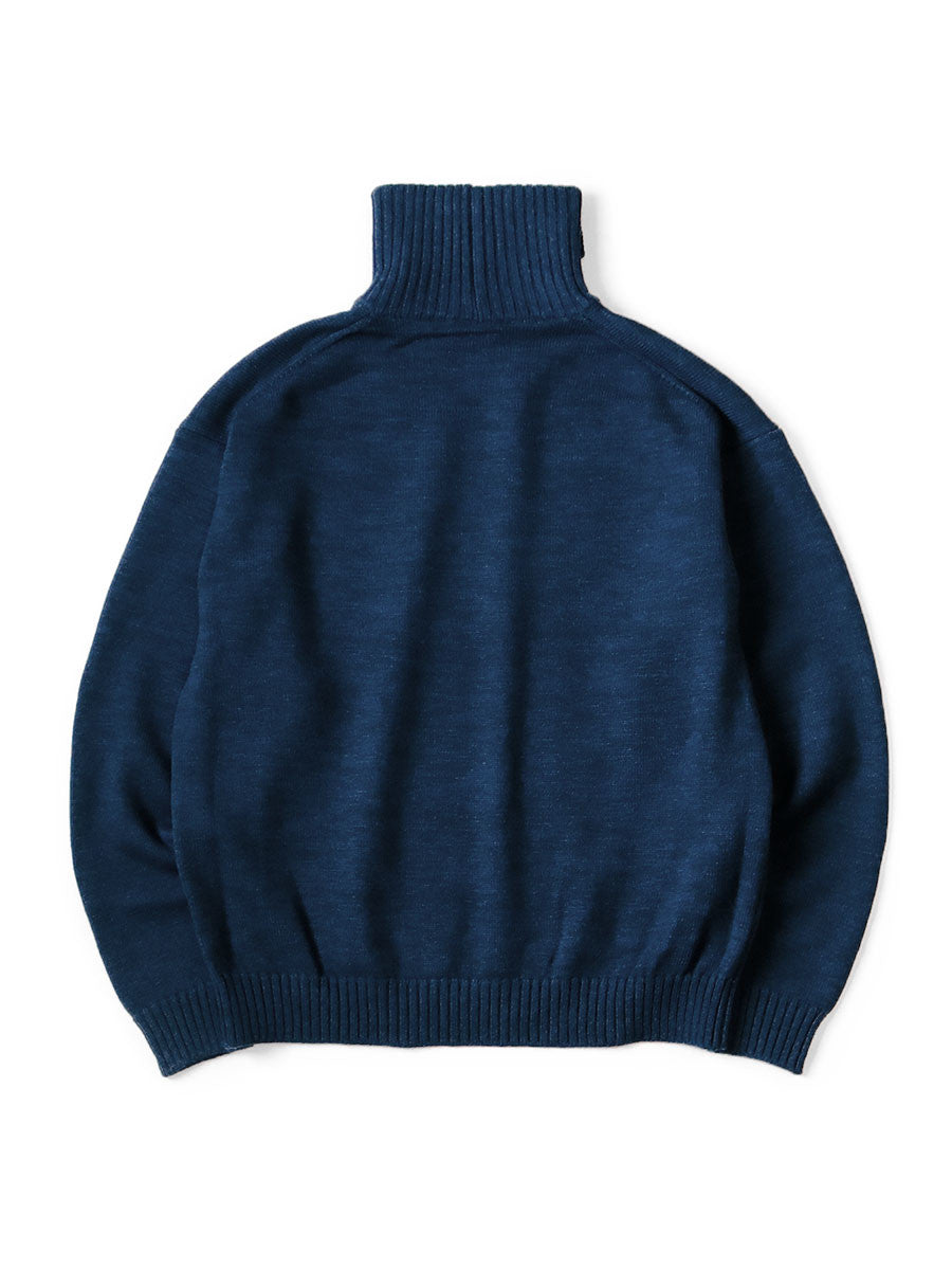 Kapital 8G Cotton Wool Nickel High Neck Sweater