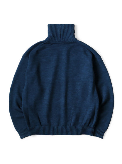 Kapital 8G Cotton Wool Nickel High Neck Sweater